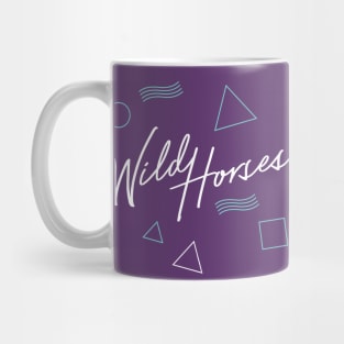 Wild Horses - 80s Style 2 Mug